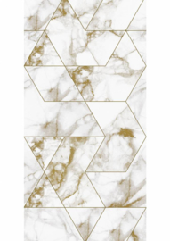 Kek Amsterdam Marble Gold 2D Fotobehang WP-576 Marmer