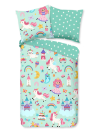Muller Textiles Dekbedovertrek 33238-G Fantastic 1 persoons/Good-Morning
