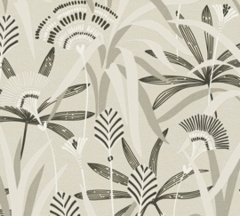 AS Creation French Affair Behang 39936-1 / 399361 Bladeren Beige/Zand