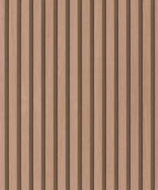 Noordwand Travertino Behang 33397 Houten Latjes