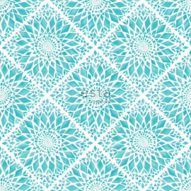 Esta Home Cabana Behang 140-148611 Bloemen/Ruit