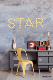 Eijffinger Wallpower Junior Fotobehang 364185 Beton/Star