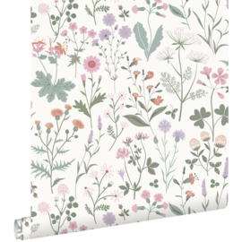 Esta Home Vintage Flowers Behang 139482 Veldbloemen/Botanisch