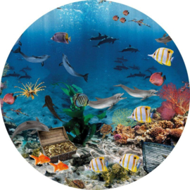 Behangexpresse Sofie & Junar Circle INK7677 Aquarium/Vissen