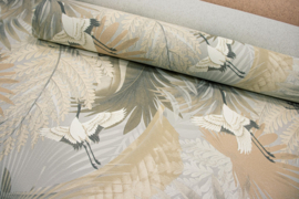 Dutch First Class Tendenze Behang 73823 Kraanvogels/Bladeren (Gratis Universele Lijm en Verzending binnen Nederland)