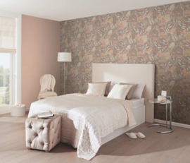 Erismann Wall Stories Behang 10571-37 Bloemen en Bladeren