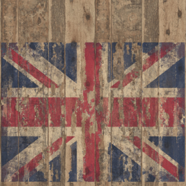 Noordwand Grunge Behang G45384 Union Jack/Vlaggen