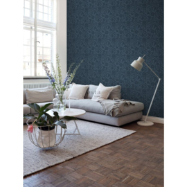 Esta Home Bloom Behang 139296 Bloemen/Donkerblauw