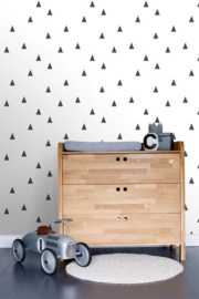 Esta Home Black & White Behang 155-138942 Modern/Driehoek