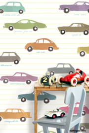 Eijffinger Wallpower Junior Fotobehang 364157 Traffic Jam/Vintage/Auto's