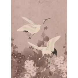 Esta Home Paradise Fotobehang 158946 Japanese Cranes
