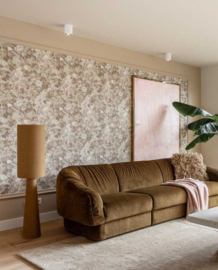 VTWonen/Weer verliefd op je huis 9 November Eijffinger Magnifique Behang 351240 Gobelin Bloemen