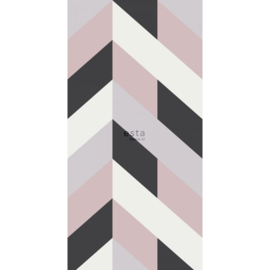 Esta Home Scandi Cool Fotobehang Herringbone 152-158902 Visgraat