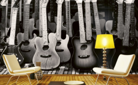 Dimex Fotobehang Guitars Collection MS-5-0303 Gitaren/Muziek/Instrumenten