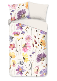 Muller Textiles Dekbedovertrek 30894-G Kate/Bloemen/1 persoons