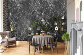 Behangexpresse Light & Dark Fotobehang INK7358 Black Marble/Marmer