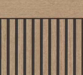 AS Creation Elements 2 Behang 397444 Lambrisering/Hout
