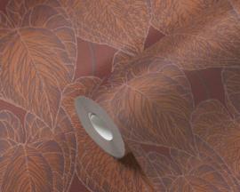 AS Creation Daniel Hechter 7 Behang 78128-4 / 781284 Bladeren Oranje