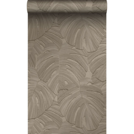 Origin 3D Reflections Behang 348026 Tropical Leaves/Bladeren