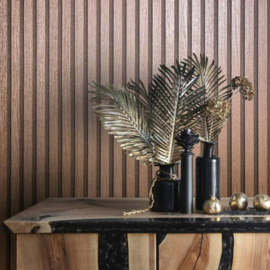 Noordwand Travertino Behang 33397 Houten Latjes