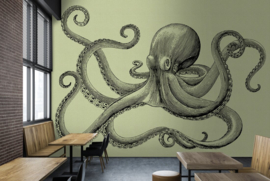 ASCreation Walls by Patel Fotobehang Jules 3 DD114292 Octopus/Inktvis