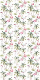 Esta Home Jungle Fever Fotobehang 151-158844 Tropisch/Flamingo