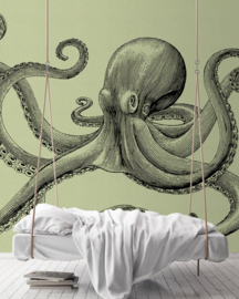 ASCreation Walls by Patel Fotobehang Jules 3 DD114292 Octopus/Inktvis