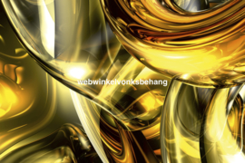 Dimex Fotobehang Golden Wires MS-5-0291 Gouden Draden/Modern