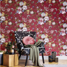Noordwand Blooming Garden Behang 84022 Bloemen/Romantisch