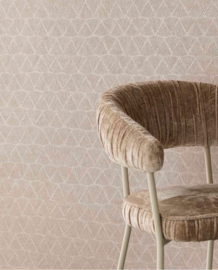 Eijffinger Sensory Behang 340342 Sint-Jacobsschelp/Schelpen/Ruiten