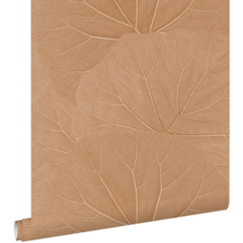 Esta Home Nieuw! Behang 139916 Bladeren/Terracotta Roze