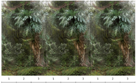 Noordwand Easy Smart Art Fotobehang 47208 Groene Jungle