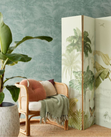 Eijffinger Oasis Fotobehang 317402 Lush Lagoon Large/Blush Blue