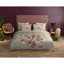 Muller Textiles Dekbedovertrek 20097 Miran Sand/Bloemen/2 Persoons