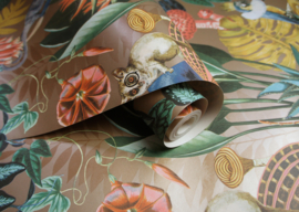 Dutch First Class Arboretum Behang 91171 Reverie Gold/Dieren (Gratis Universele Lijm en Verzending binnen Nederland)