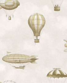 Eijffinger Tiny Treasures Behang 363123 Luchtballon/Gratis lijm en verzending