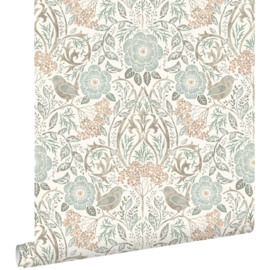 Esta Home Vintage Flowers Behang 139294 Bloemen/Vogels