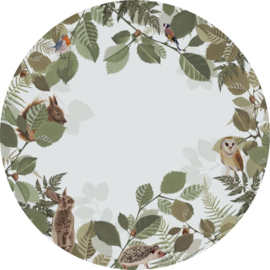 Esta Home Forest Friends Zelfklevende Cirkel/Circle 159069 Forest Animals