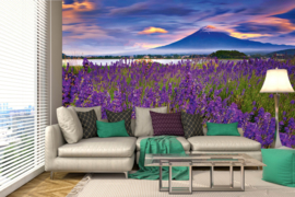 Dimex/Wall Murals 2023 Fotobehang MS-5-1925 Fuji Mountain And lavender/Lavendel