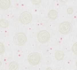 AS Creation Lilly en Luis Behang 77139-3 Ballen Beige