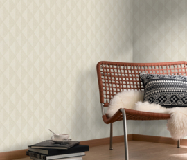 DWD Fashion for Walls 5 Behang 10524-02 Driehoek/Ruiten