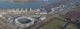 Fotobehang.De Kuip-Feyenoord-panorama nr.2
