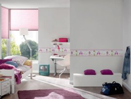 ASCreation Little Stars Behang 35853-2 Rand/Prinses/Kasteel