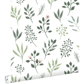 Esta Home Scandi Cool Behang 152-139080 Scandinavisch/Bladeren