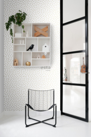 Esta Home Black & White Behang 155-139127 Krasjes/Modern