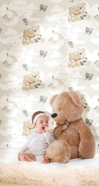 Noordwand Mondo Baby Behang 13036 Cute Bear/Beren