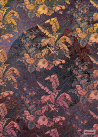Komar Heritage ed.1 Fotobehang HX4-031 Orient Violet/Bloemen/Romantisch Noordwand