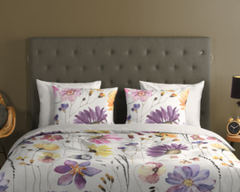 Muller Textiles Dekbedovertrek 30894-G Kate/Bloemen/1 persoons