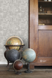 Origin Matieres Wood Behang 348-347518 Modern/Sloophout
