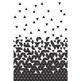 Esta Home Scandi Cool Fotobehang Black & White Triangles 158906 Driehoek